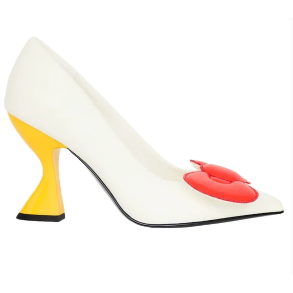 HELLO KITTY X KATY PERRY COLLECTIONS SANRIO BOW HEEL PUMPS HIGH HEELS SHOES SZ 5 - Picture 5 of 16